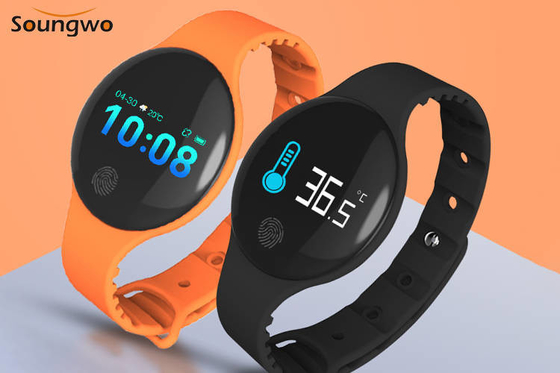 Bluetooth 5.2 Fitness Tracker ROM 512kB Body Temperature Remote Camera For Women