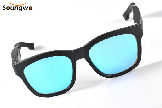 स्पीकर के साथ शोर रद्द करने वाला स्मार्ट ब्लूटूथ धूप का चश्मा यूवी संरक्षण